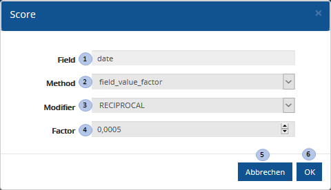 Field Value Factor